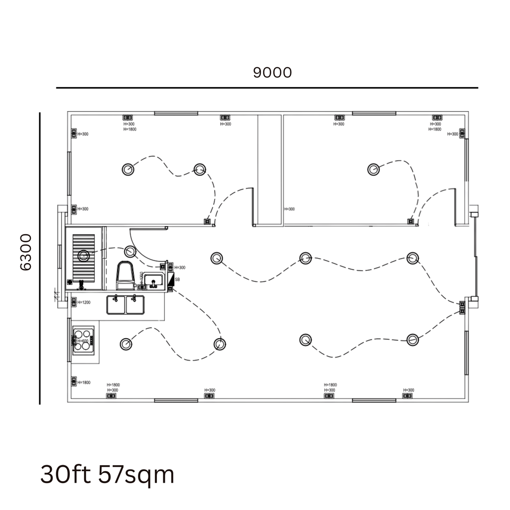 30FT Expendable Modular Home