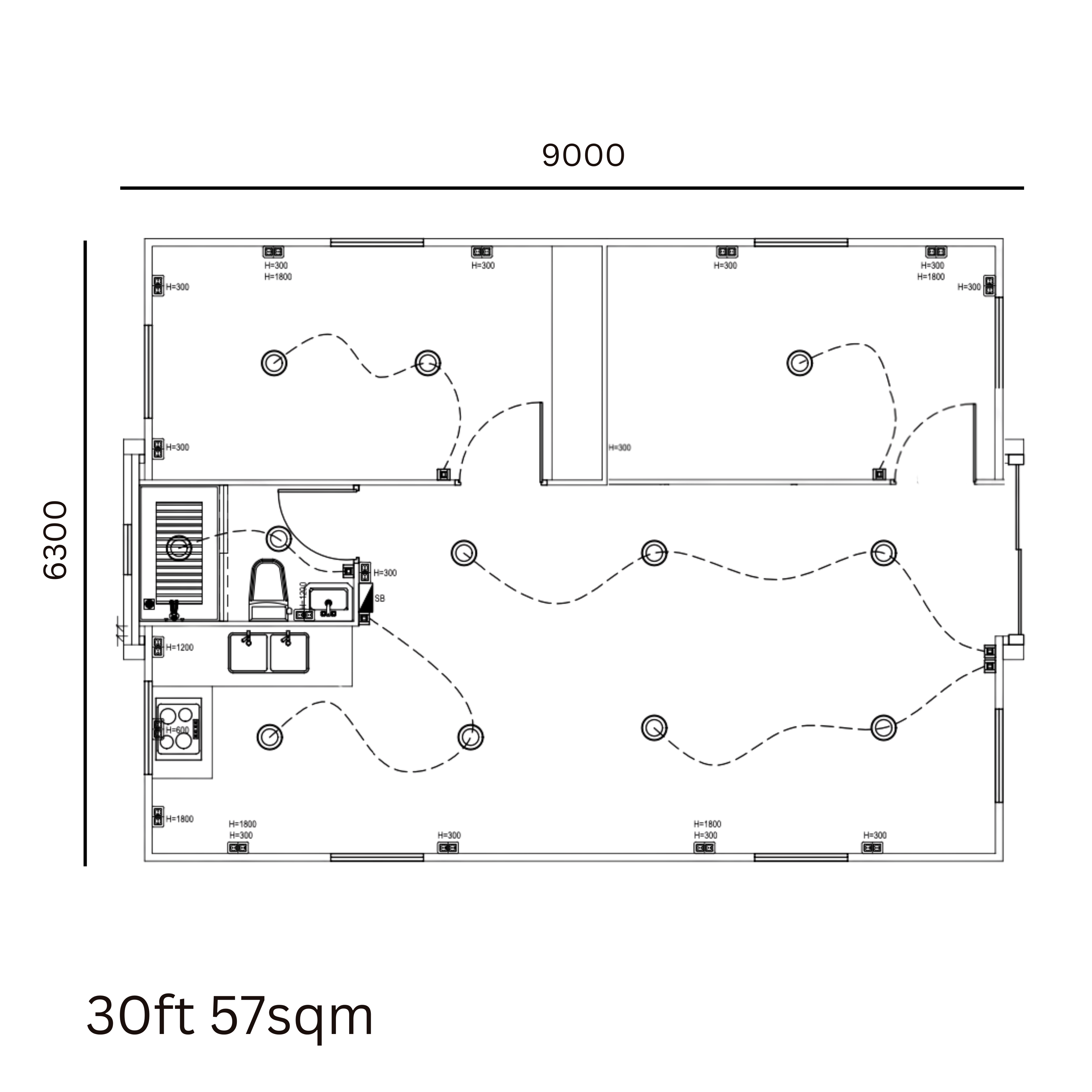 30FT Expendable Modular Home